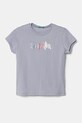 United Colors of Benetton tricou de bumbac pentru copii print albastru 3I1XC10MZ.G.Seasonal