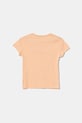 United Colors of Benetton t-shirt bawełniany dziecięcy 3I1XC10MZ.G.Seasonal pomarańczowy SS25