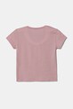 United Colors of Benetton tricou de bumbac pentru copii 3I1XC10MZ.G.Seasonal roz SS25
