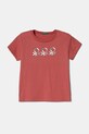 United Colors of Benetton tricou de bumbac pentru copii print roz 3I1XC10MZ.G.Seasonal