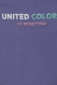 Κοριτσίστικα Παιδικό βαμβακερό μπλουζάκι United Colors of Benetton 3I1XC10MZ.G.Seasonal μωβ
