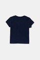 Detské bavlnené tričko United Colors of Benetton 3I1XC10MZ.G.Seasonal tmavomodrá SS25
