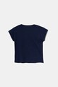 Dětské bavlněné tričko United Colors of Benetton 3I1XC10NZ.G.Seasonal námořnická modř SS25