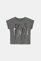 United Colors of Benetton tricou de bumbac pentru copii print gri 3I1XC10NZ.G.Seasonal