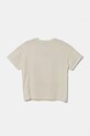 United Colors of Benetton tricou de bumbac pentru copii 3I1XC10NY.G.Seasonal bej SS25