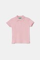 United Colors of Benetton tricou copii fixat roz 3WG9C300O.G.Season.PPYA