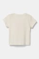 United Colors of Benetton tricou de bumbac pentru copii 3I1XG10J1.P.Seasonal bej SS25