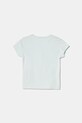 United Colors of Benetton tricou de bumbac pentru copii 3I1XG10J1.P.Seasonal turcoaz SS25