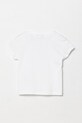 Дитяча бавовняна футболка United Colors of Benetton 3I1XG10HU.P.Seasonal білий SS25