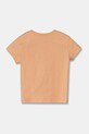 United Colors of Benetton tricou de bumbac pentru copii 3I1XG10HU.P.Seasonal portocaliu SS25