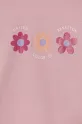 Djevojčice Dječja pamučna majica kratkih rukava United Colors of Benetton 3I1XG10HU.P.Seasonal roza