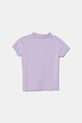 United Colors of Benetton polo dziecięce 3WG9G300A.P.Season.PPYA fioletowy SS25