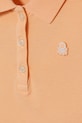 Fete United Colors of Benetton tricou polo copii 3WG9G300A.P.Season.PPYA portocaliu