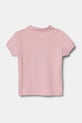 United Colors of Benetton tricou polo copii 3WG9G300A.P.Season.PPYA roz SS25