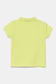 United Colors of Benetton tricou polo copii 3WG9G300A.P.Season.PPYA verde SS25