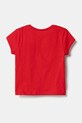 United Colors of Benetton t-shirt bawełniany dziecięcy 3I1XG10J2.P.Seasonal czerwony SS25