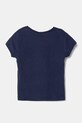 United Colors of Benetton tricou de bumbac pentru copii 3I1XG10J2.P.Seasonal bleumarin SS25