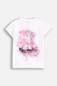 Coccodrillo tricou copii print alb WC5143202VGA