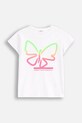 Coccodrillo t-shirt dziecięcy z elastanem biały WC5143207VGA