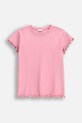 Coccodrillo tricou copii uni roz WC5143211VGA