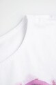 Dziewczynka Coccodrillo t-shirt dziecięcy WC5143201CGJ biały