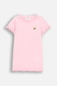 Coccodrillo tricou copii uni roz WC5143204CGK