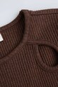 Fete Coccodrillo tricou copii WC5143202NGJ maro