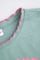 Dziewczynka Coccodrillo t-shirt dziecięcy WC5143203DGK zielony