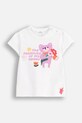 Coccodrillo tricou copii print alb WC5143201MGN