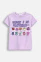 Coccodrillo tricou copii print violet WC5143202VGB