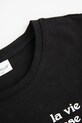 Dziewczynka Coccodrillo t-shirt dziecięcy WC5143212VGB czarny