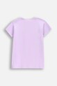 Detské obojstranné tričko Coccodrillo WC5143222VGB fialová SS25