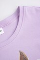 Dievča Detské obojstranné tričko Coccodrillo WC5143222VGB fialová