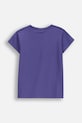 Coccodrillo t-shirt dziecięcy WC5143201VGC fioletowy SS25