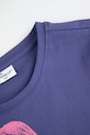 Dziewczynka Coccodrillo t-shirt dziecięcy WC5143201VGC fioletowy