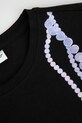 Lány Coccodrillo t-shirt WC5143202VGC fekete