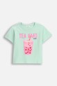 Coccodrillo tricou print verde WC5143203HGJ