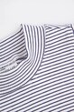 Coccodrillo top din bumbac pentru copii bleumarin WC5143301HGJ