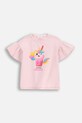 Coccodrillo tricou print roz WC5143201HGK