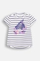 Coccodrillo t-shirt tessuto elasticizzato bianco WC5143201HGN