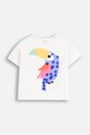 Dětské tričko Coccodrillo s elastanem bílá WC5143201TGK