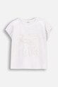 Coccodrillo gyerek póló elasztánnal fehér WC5143201FGJ