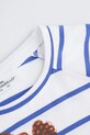 Lány Coccodrillo t-shirt WC5143203FGK fehér
