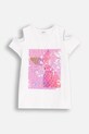 Coccodrillo t-shirt bawełna biały WC5143204IGJ