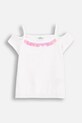 Coccodrillo t-shirt z elastanem biały WC5143302IGK
