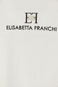 Dievča Detské tričko Elisabetta Franchi EFTS229.0.JE006.140.158 biela