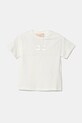 Elisabetta Franchi tricou copii imprimeu alb EFTS231.0.JE006.98.128
