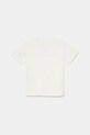 Elisabetta Franchi tricou copii EFTS235.0.JE006.140.158 alb SS25