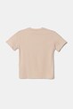 Elisabetta Franchi tricou copii EFTS235.0.JE006.98.128 bej SS25