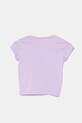 United Colors of Benetton t-shirt in cotone per bambini 3096G10J8.P.Seasonal violetto SS25